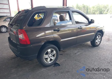 2009 Kia Sportage Lx V6 z USA, uszkodzony, nr VIN KNDJF723197636434